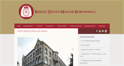 Desktop Screenshot of kzmk.hu